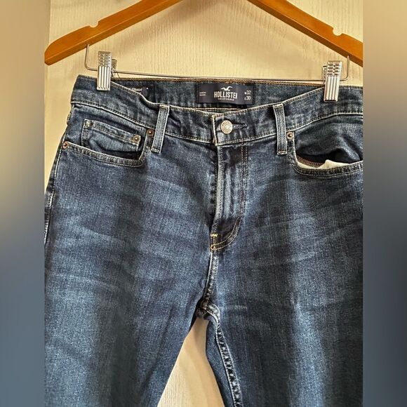 Hollister Classic Straight Men’s Jeans Epic Flex W32 L30 - Picture 5 of 16